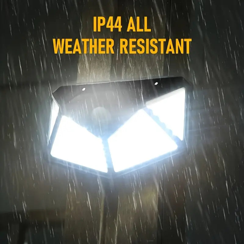 Wallmounted 100 Led's Solar Sensor Light