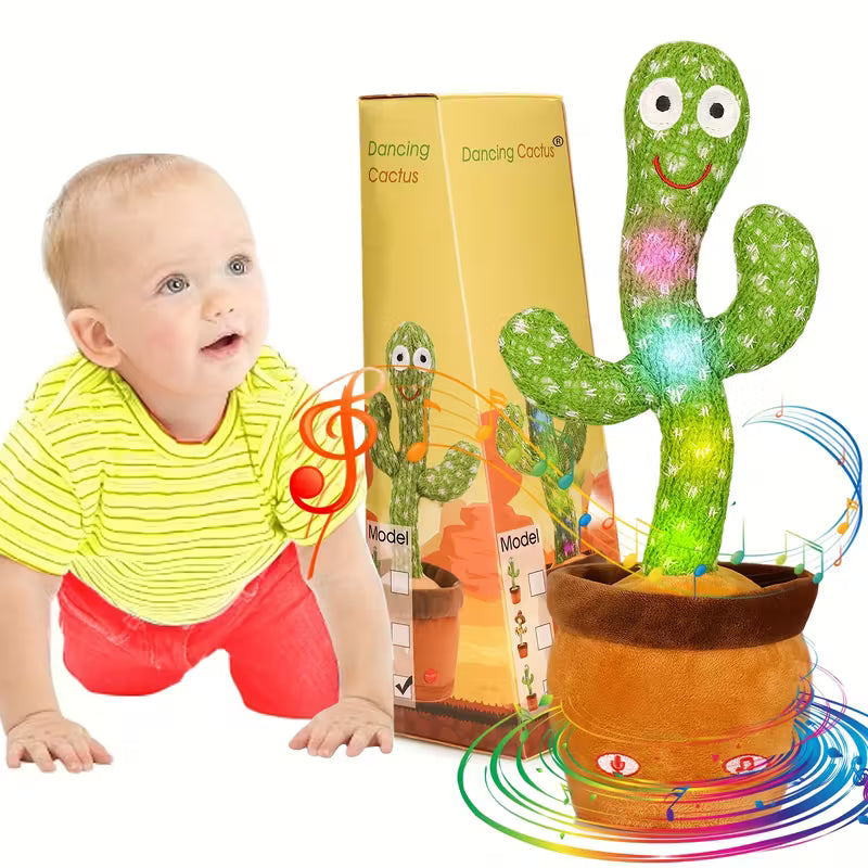Cute Dancing and Talking Cactus Toy