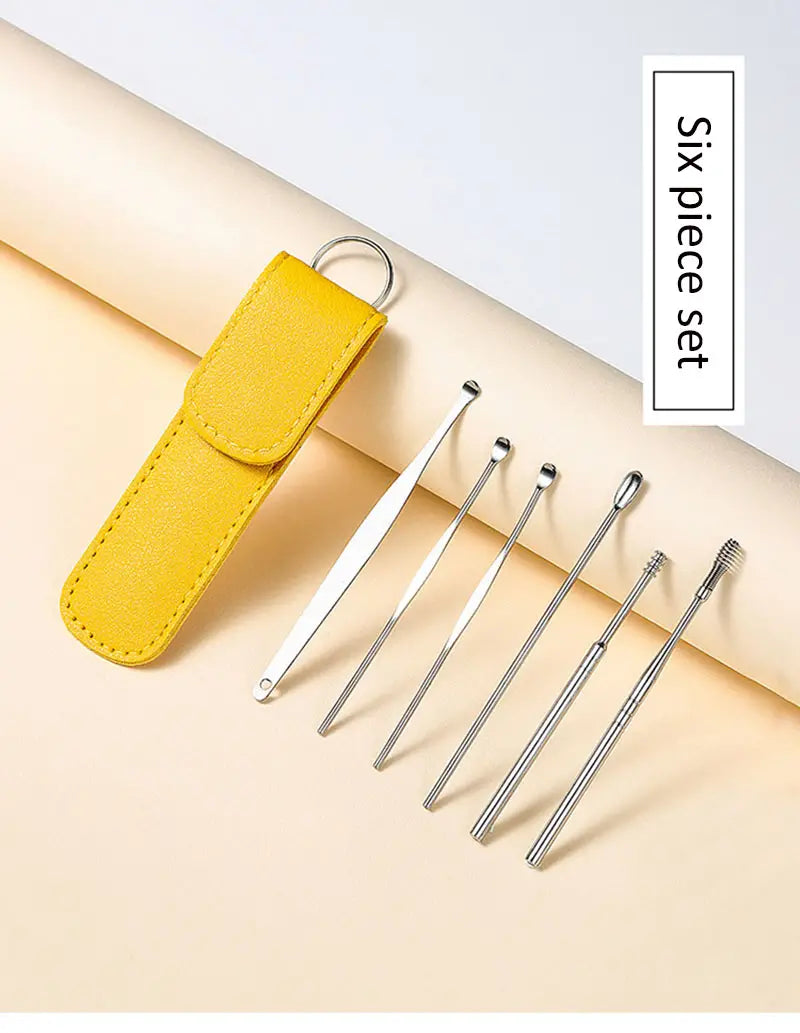 Stainless Steel Ear Pick Set