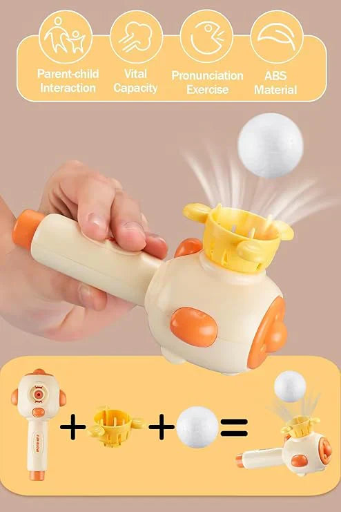 Floating Pipe For Blowing Balloons and Balls
