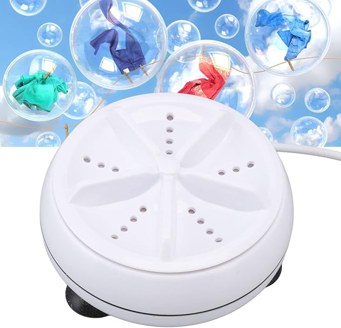 Ultrasonic Portable Washing Machine