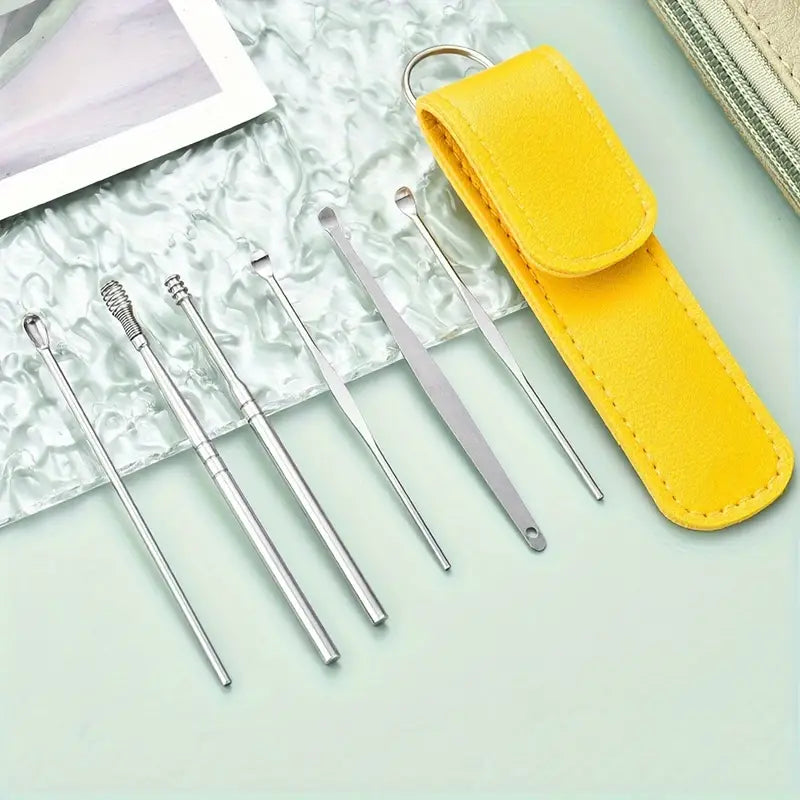Stainless Steel Ear Pick Set