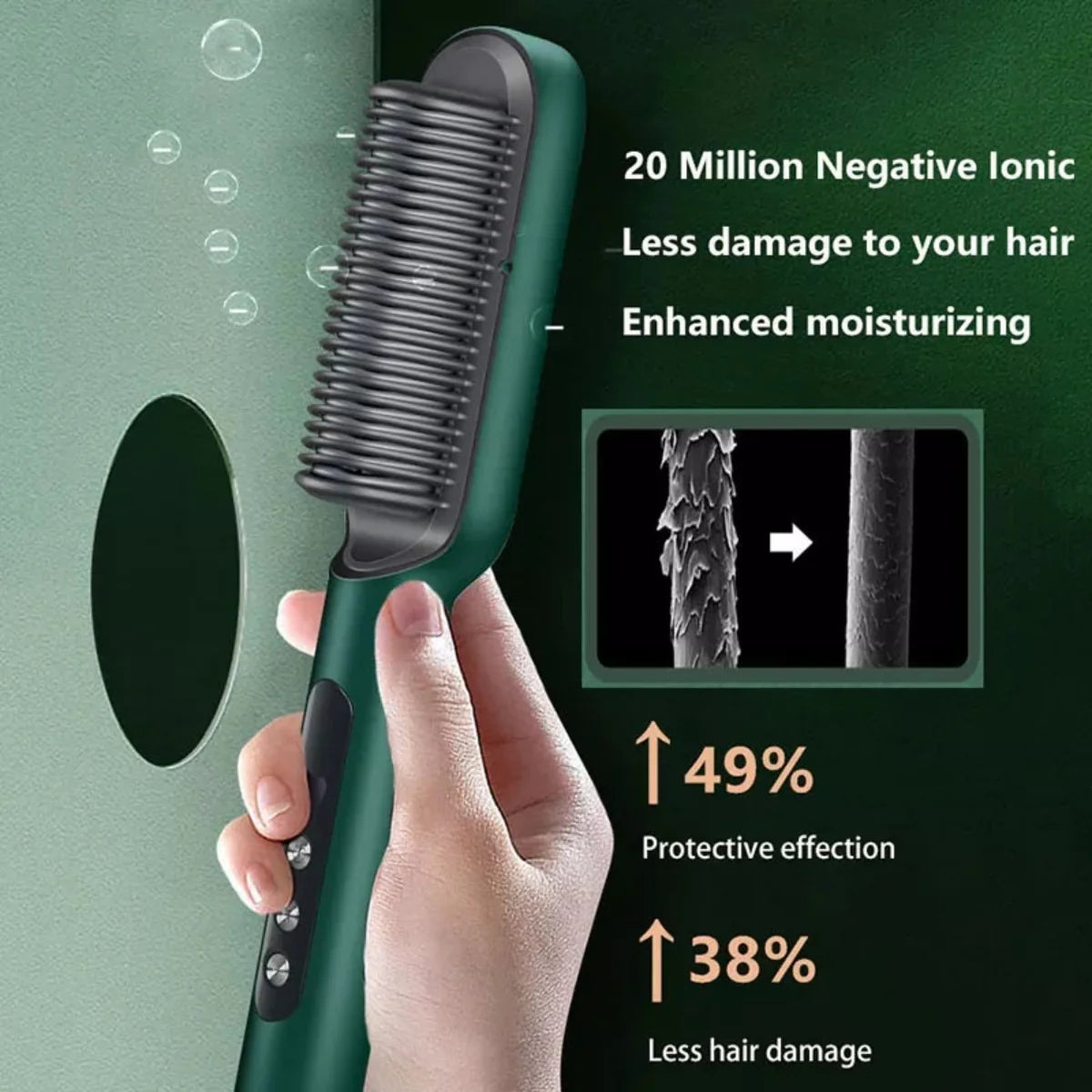 Hair Straightner Brush