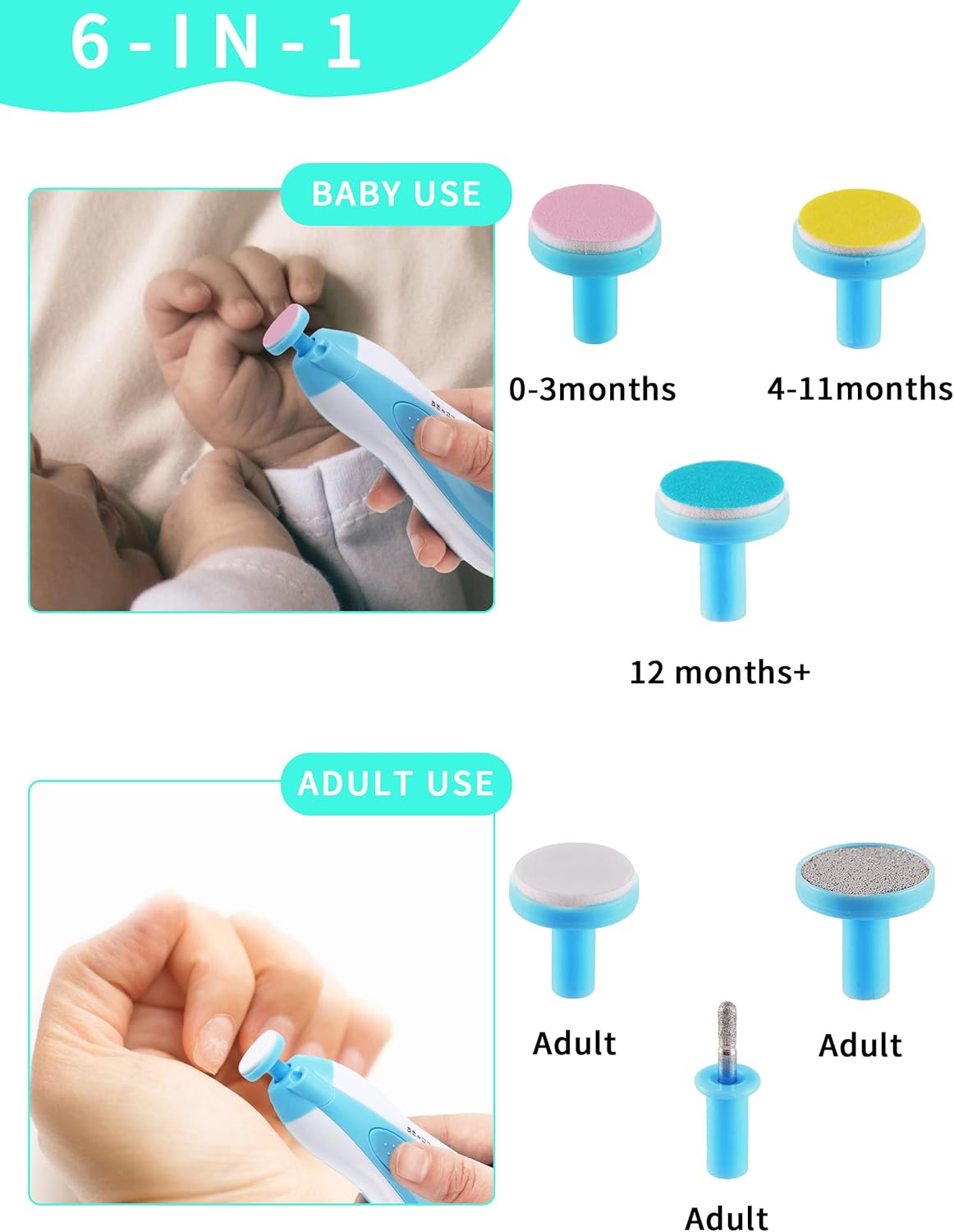 Kids Electric Nail Trimmer