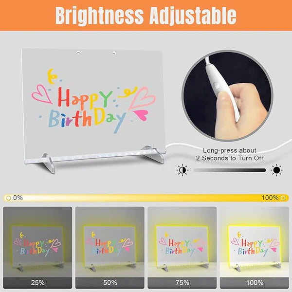 Led Glowing Drawing Board