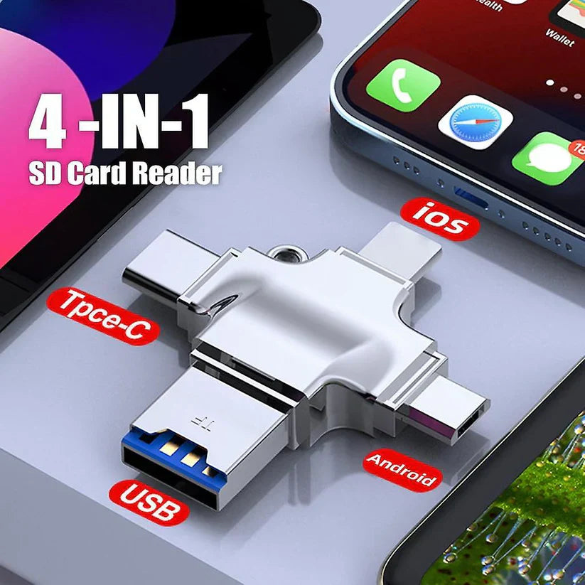 Multifunctional 4in1 Card Reader