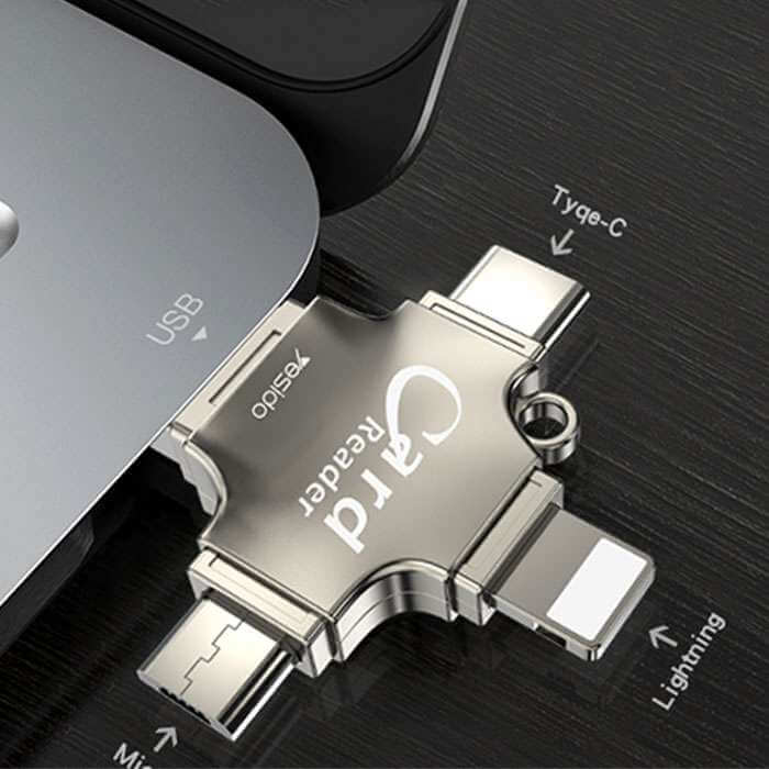 Multifunctional 4in1 Card Reader
