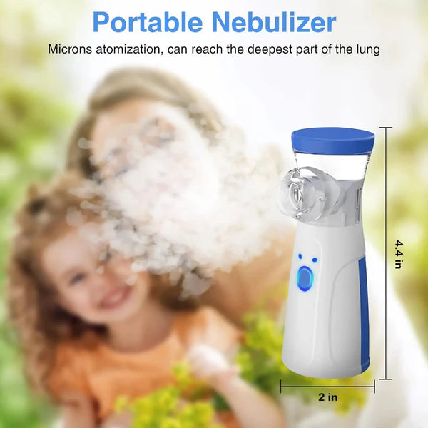 Portable Rechargable Nebulizer For Kids & Adults