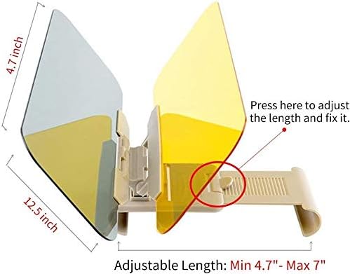 Anti-Glare Safety Car Sun Visor Extender
