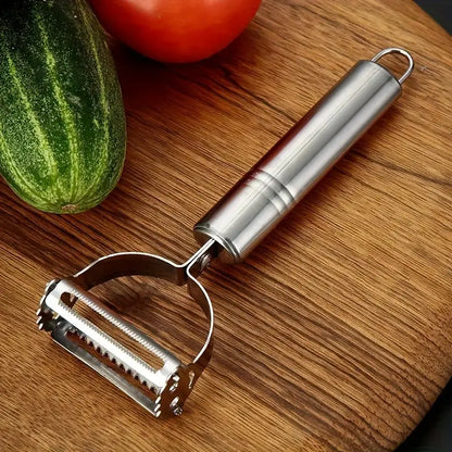Multifunctional 2 In 1 Stainless Steel Peeler