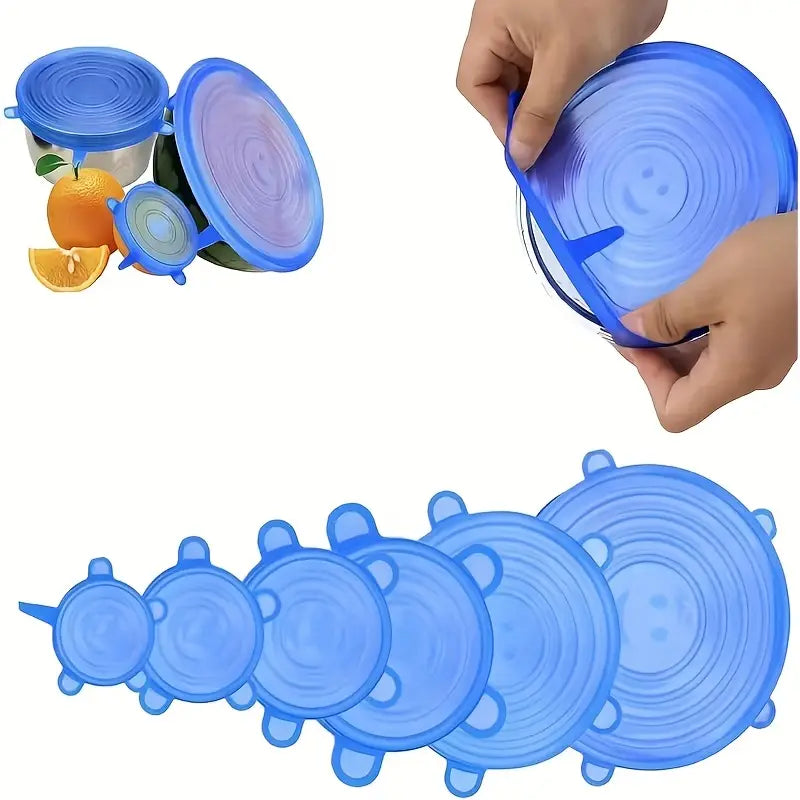 Silicone Reuseable Stretch Lids Cover