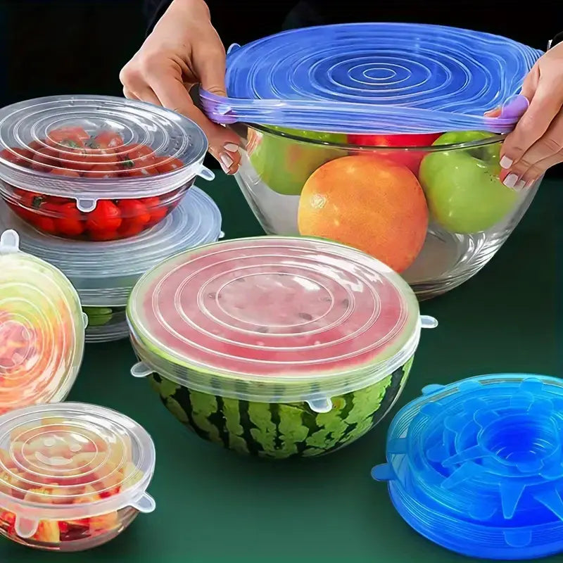 Silicone Reuseable Stretch Lids Cover