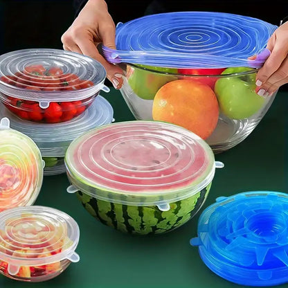 Silicone Reuseable Stretch Lids Cover