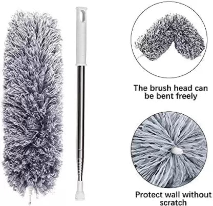 Flexible Grey Mop With Long Rod