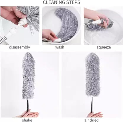 Flexible Grey Mop With Long Rod