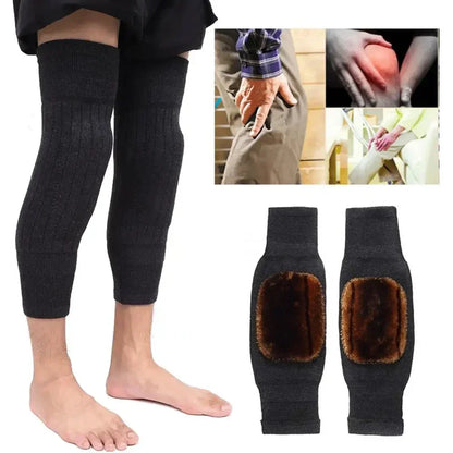 Winter Wool Cashmere Kneecaps Set Of 02