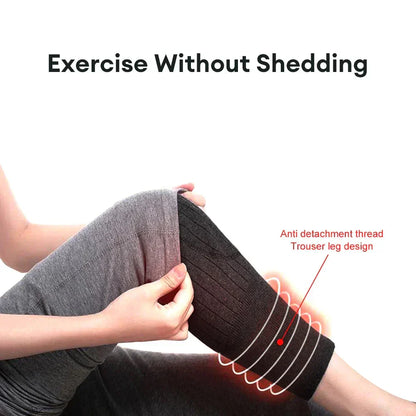 Winter Wool Cashmere Kneecaps Set Of 02