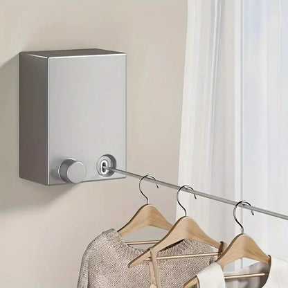 Retractable Clothesline with Secure Lock