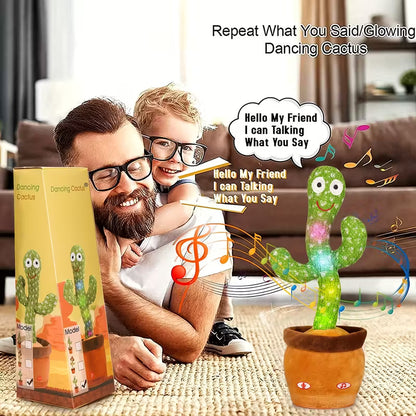 Cute Dancing and Talking Cactus Toy