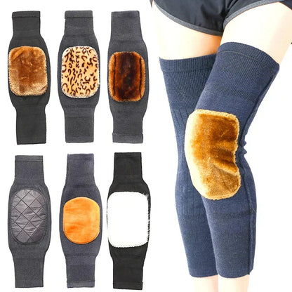 Winter Wool Cashmere Kneecaps Set Of 02