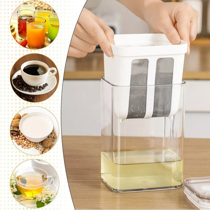 Multipurpose Greek Yogurt Maker and Beverage Strainer