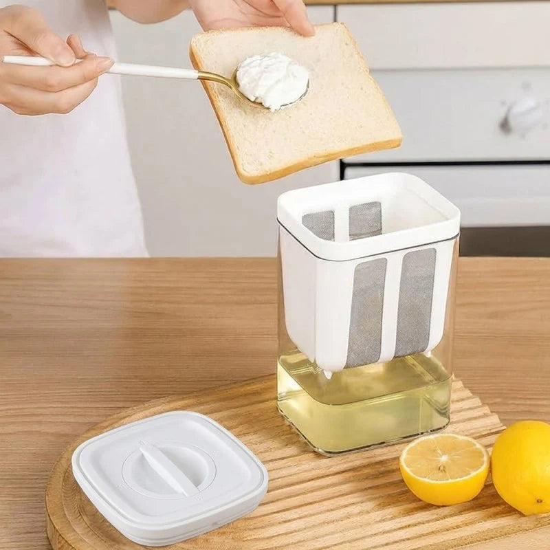 Multipurpose Greek Yogurt Maker and Beverage Strainer