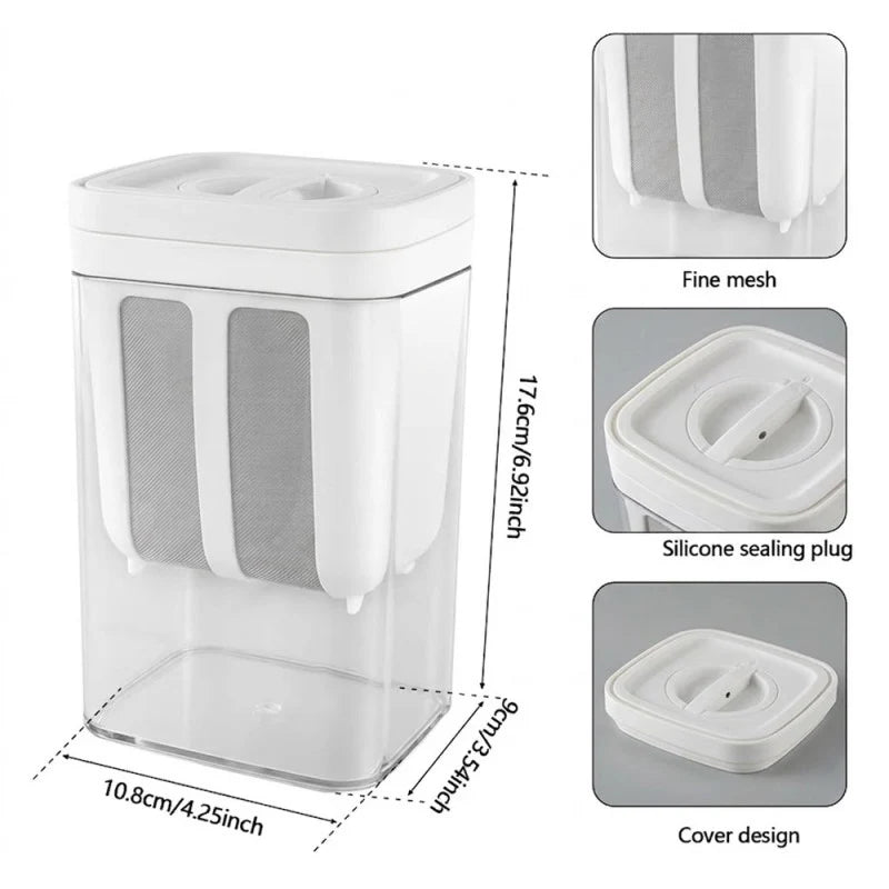 Multipurpose Greek Yogurt Maker and Beverage Strainer