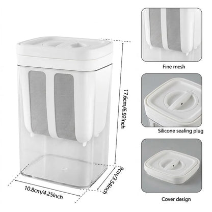 Multipurpose Greek Yogurt Maker and Beverage Strainer