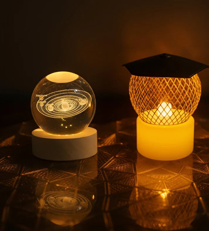3D Crystal Ball Lamps (Imported)