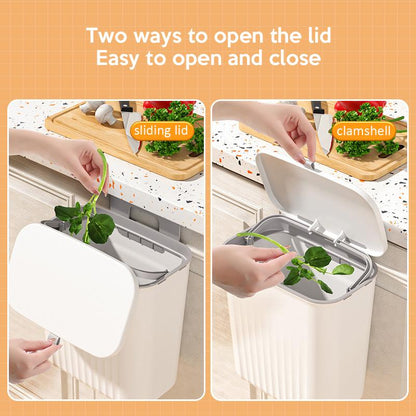 Multi-function Wall Mounted Trash Can