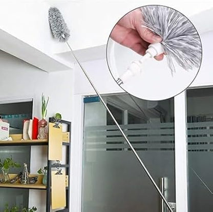 Flexible Grey Mop With Long Rod