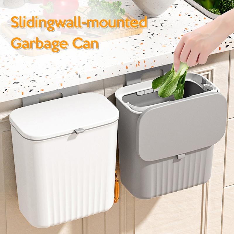 Multi-function Wall Mounted Trash Can