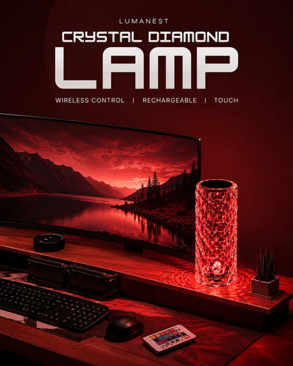 Crystal Diamond Lamp