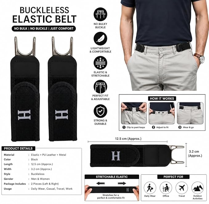 Buckle Free Waist Belt