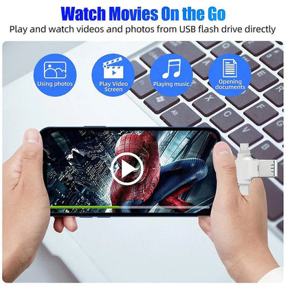 Multifunctional 4in1 Card Reader