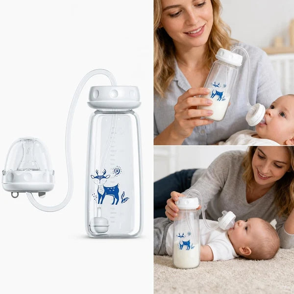 Anti-Colic Hands Free Baby Bottle 240ml