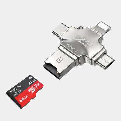Multifunctional 4in1 Card Reader
