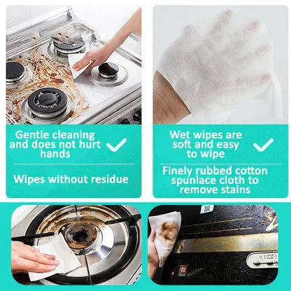 Kitchen Cleaning Wet Wipes