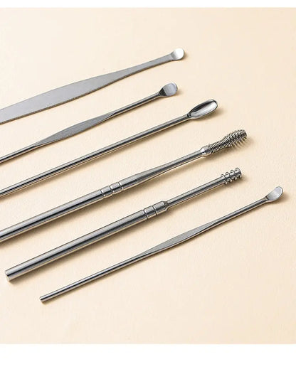 Stainless Steel Ear Pick Set