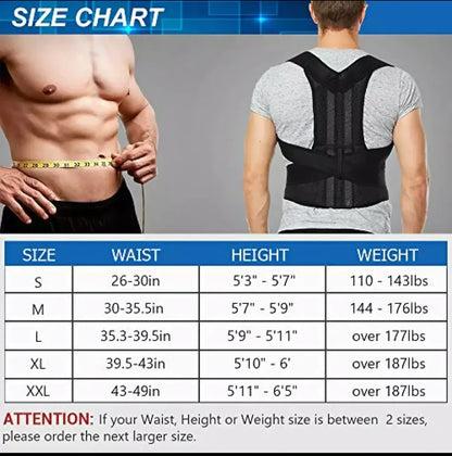 Doctor Plus Posture Belt - with Metal Rods