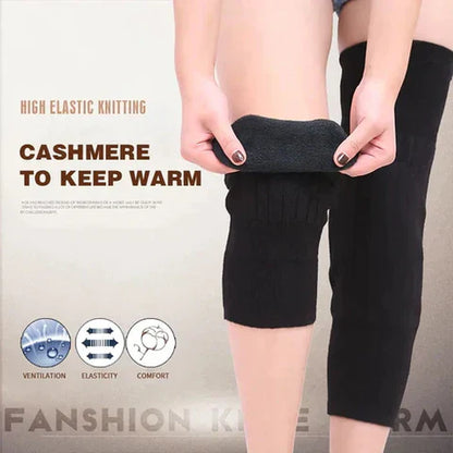 Winter Wool Cashmere Kneecaps Set Of 02