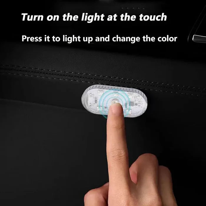 7 Color  Magnetic Car Interior Stobe Lights With Remote Control
